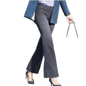 BETABRAND Classic Dress Pant Yoga Pant | Bootcut  Heather Gray Size 2XL